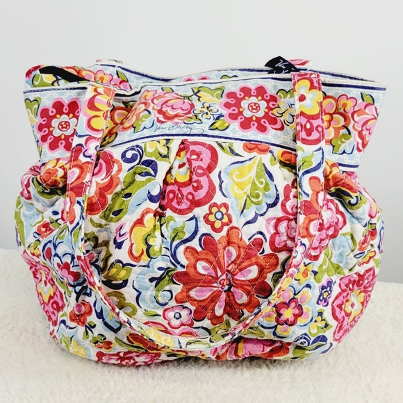 Vera Bradley Hope Garden Shoulder Bag Pocketbook Rn# 156007 Retired - Picture 2 of 12
